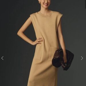 Maeve Muscle Column Midi Dress